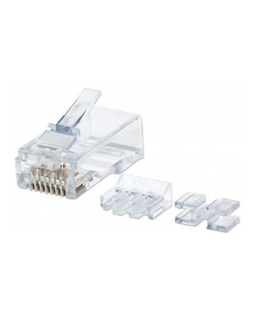 Manhattan Plug Rj45 Cat6 80 Piezas - Envío Gratuito