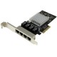 StarTech.com Tarjeta De Red Ethernet 1Gb 4 Puertos Rj45 - Envío Gratuito