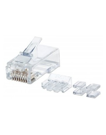 Manhattan Plug Rj45 Cat6 80 Pzas - Envío Gratuito