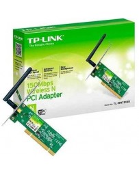 Tarjeta de red PCI Inalambrica N TL-WN751ND 150Mbps - Envío Gratuito