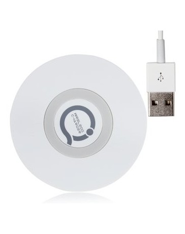 Qi-Habilitado 2-en-1 Wireless USB Cargador Del Transmisor - Envío Gratuito