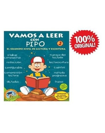 Vamos Leer Con Pipo 1 Cd Rom Original Oferta Envio Gratis - Envío Gratuito