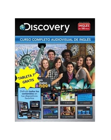 Curso de Inglés DISCOVERY con Tableta de Regalo GRATIS - Envío Gratuito