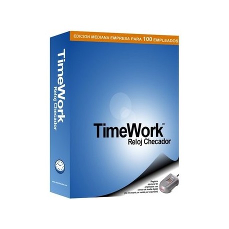 Reloj Checador Timework TWRC100 - 100 Empleados - Envío Gratuito