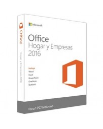 Licencia Microsoft Office Hogar y Empresa 2016 32/64 Bits - Envío Gratuito