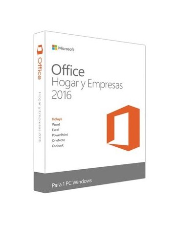 Licencia Microsoft Office Hogar y Empresa 2016 32/64 Bits - Envío Gratuito