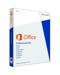 Licencia Microsoft Office Professional 2013 32/64 Bits Español - Envío Gratuito