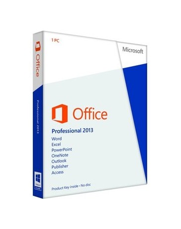 Licencia Microsoft Office Professional 2013 32/64 Bits Español - Envío Gratuito