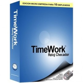 Reloj Checador Timework TWRC10 - 10 Empleados - Envío Gratuito