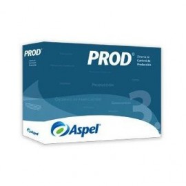 Sistema de Control de Producción Aspel-PROD 3.0 1 USR - Envío Gratuito