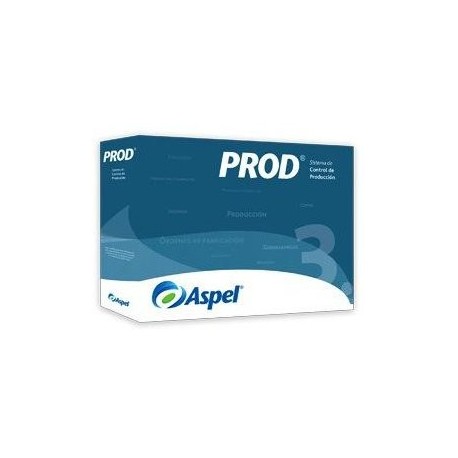 Sistema de Control de Producción Aspel-PROD 3.0 1 USR - Envío Gratuito