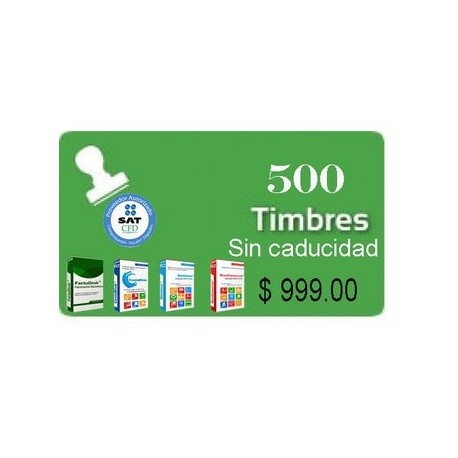 TIMBRES FISCALES 500 - Envío Gratuito