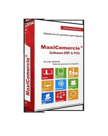 Una Licencia Maxicomercio ERP 2014 Version Completa - Envío Gratuito