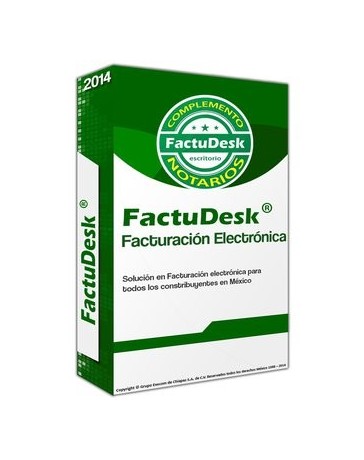 Sistema para Notarios FACTUDESK CRP 2016 - Envío Gratuito