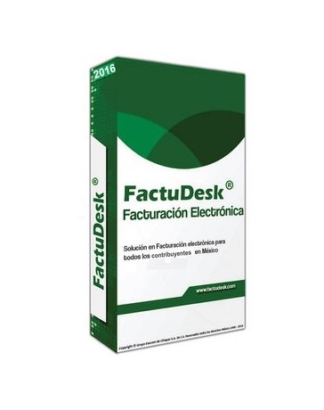 FACTURACIÓN ELECTRÓNICA: FACTUDESK 2016 - Envío Gratuito