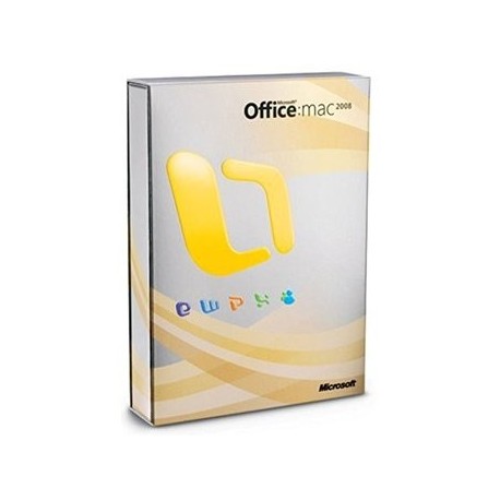 Oficina Software Microsoft 2008 Para Mac Upgrade - Envío Gratuito