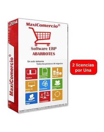 SOFTWARE ABARROTES MAXICOMERCIO 2016 ERP - Envío Gratuito