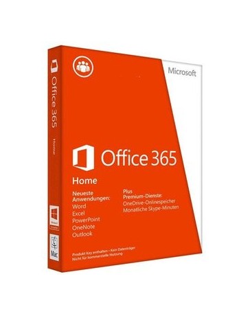 Microsoft Office 365 Home 32/64 Spanish Latam - Envío Gratuito