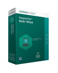 Antivirus Kaspersky Con 1 Licencia Para Windows DVD - Envío Gratuito
