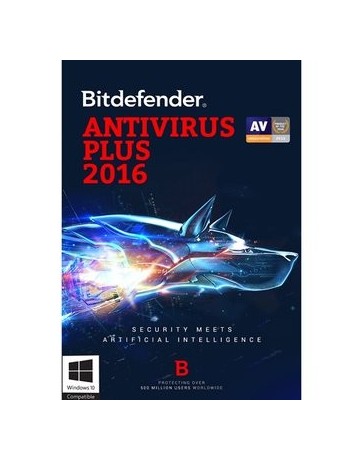 Nuevo Antivirus Bitdefender Plus 2016 1 Computadora - Envío Gratuito