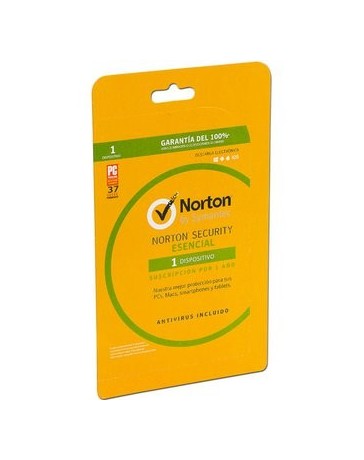 Norton Security Esencial Antivirus 2017 Para 1 Usuario - Envío Gratuito