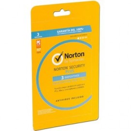 Norton Security Plus Antivirus 2017 Para 1 Usuario, 3 Dispositivos - Envío Gratuito