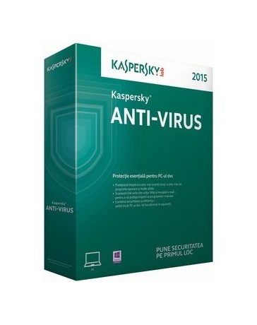 Kaspersky 2015 Antivirus 1 Pc - Envío Gratuito