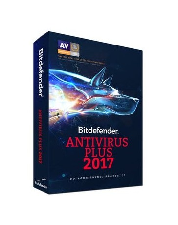 Bitdefender Antivirus Plus 2017, 2 Años (5 PC). TMBD-085 - Envío Gratuito