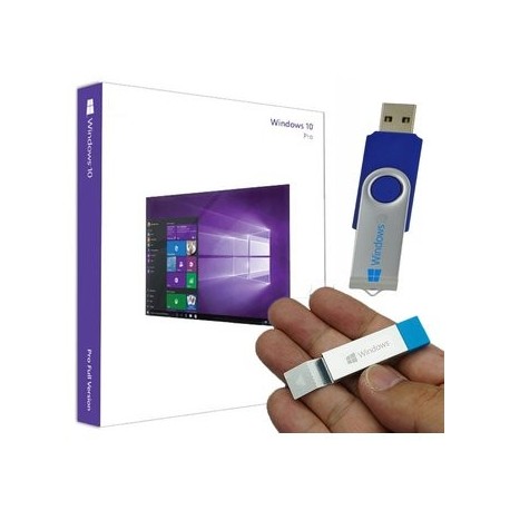 Reacondicionado Microsoft Windows 10 Pro X86 Y X64 Lic OEM - Envío Gratuito