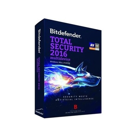 Bitdefender Total Security 2016 - Envío Gratuito