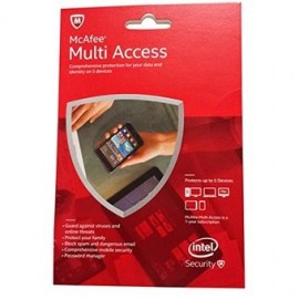 Multi Acces McAfee 2015 1 Usuario 5 Dispositivos MMD15E - Envío Gratuito