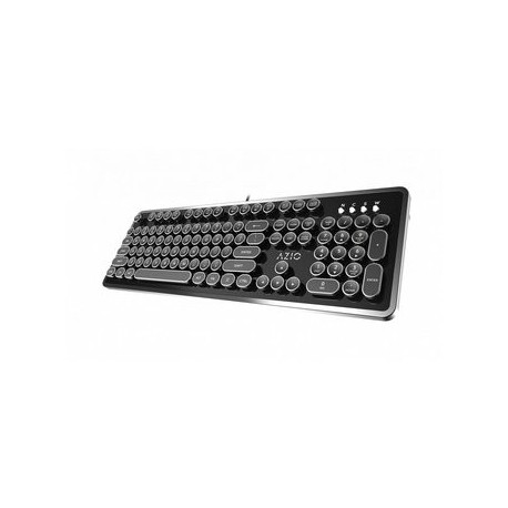 Nuevo Teclado Mecánico Azio MK Retro Inspirado En Máquina - Envío Gratuito