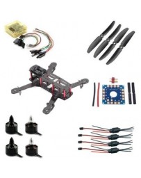 Kit Marco 250 de fibra de vidrio Quadcopter Con control de vuelo - Envío Gratuito