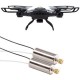 Original 2PCS Spare Part H8C Metal CCW Motor - Envío Gratuito