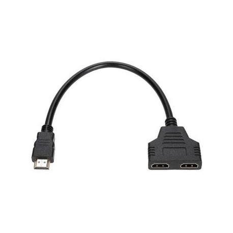 Nueva 1080P HDMI Varón Del Puerto De 2Female - Envío Gratuito