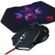 Set Kit Mouse Y Tapete Gamer Marvo M309+G7 - Envío Gratuito