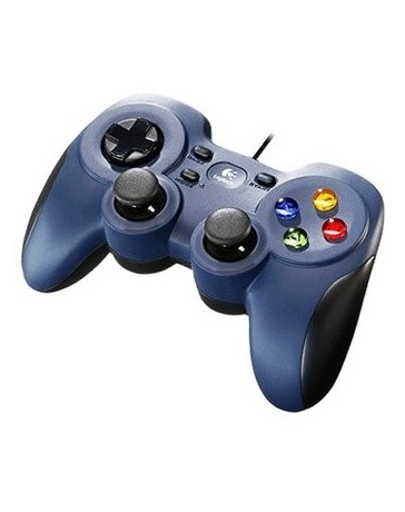 Control GamePad Logitech F310 USB PC-Azul - Envío Gratuito