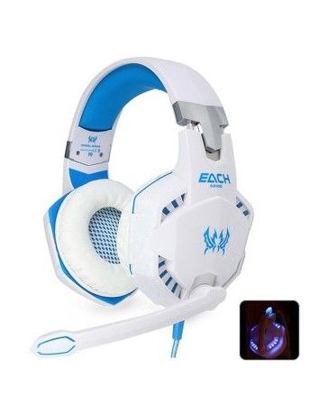 Nuevo Auriculares Each G2100 Para Gamer-Blanco - Envío Gratuito