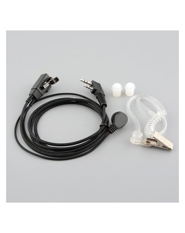 Earpiece Headset Anti-noise PTT Mic Microphone For Radio - Envío Gratuito