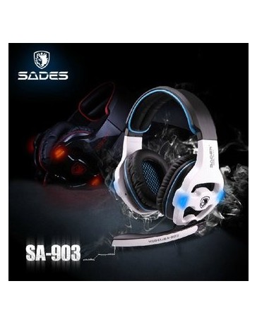 Sades SA-903 Auriculares 7.1 Sound Channel USB - Envío Gratuito