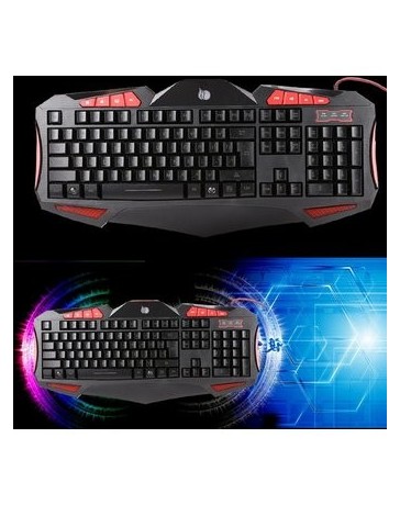 Teclado LED de 3 Colores para Gamer - Envío Gratuito