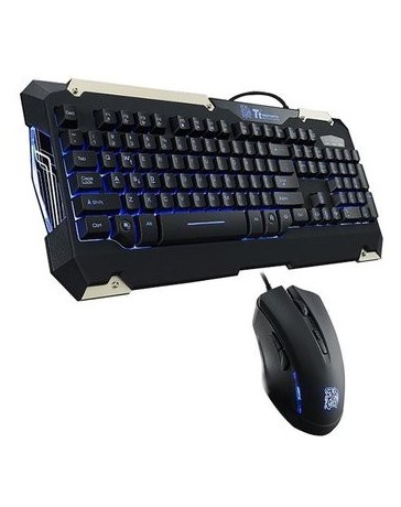 Kit Teclado Y Mouse Thermaltake Commander Gaming - Envío Gratuito