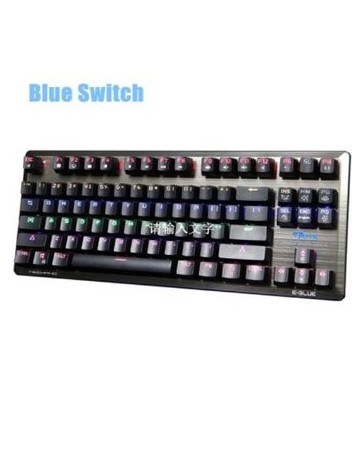 Teclado S-AZUL K727 Mecánica de Juego con Rollover - Envío Gratuito