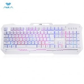 Teclado mecánico óptico con luz blanca Backlight_-CALIENTE - Envío Gratuito