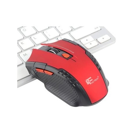 EW Fantech rojo W529 inalámbrico ratón para juegos - Rojo - Envío Gratuito