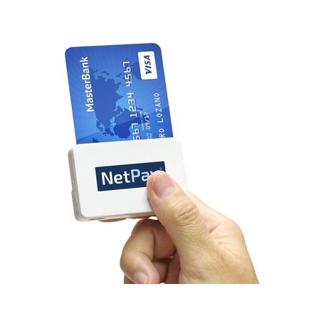 Lector Móvil NetPay Bluetooth-Blanco - Envío Gratuito