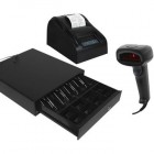 Kit Punto De Venta Cajon De Dinero Impresora Termica Scanner - Envío Gratuito