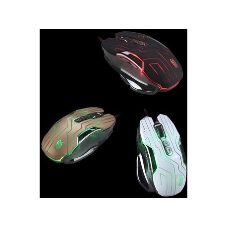 EW Juggernaut tipo USB ratón óptico del juego X10 negro - Envío Gratuito