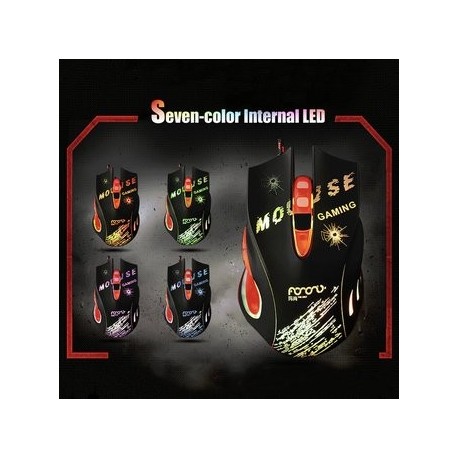 Ratón Para Juegos G3 Optical Wired Gaming Mouse Six - Envío Gratuito