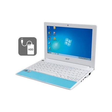 Reacondicionado Laptop Aspire One Happy Intel Atom DD 250GB - Envío Gratuito